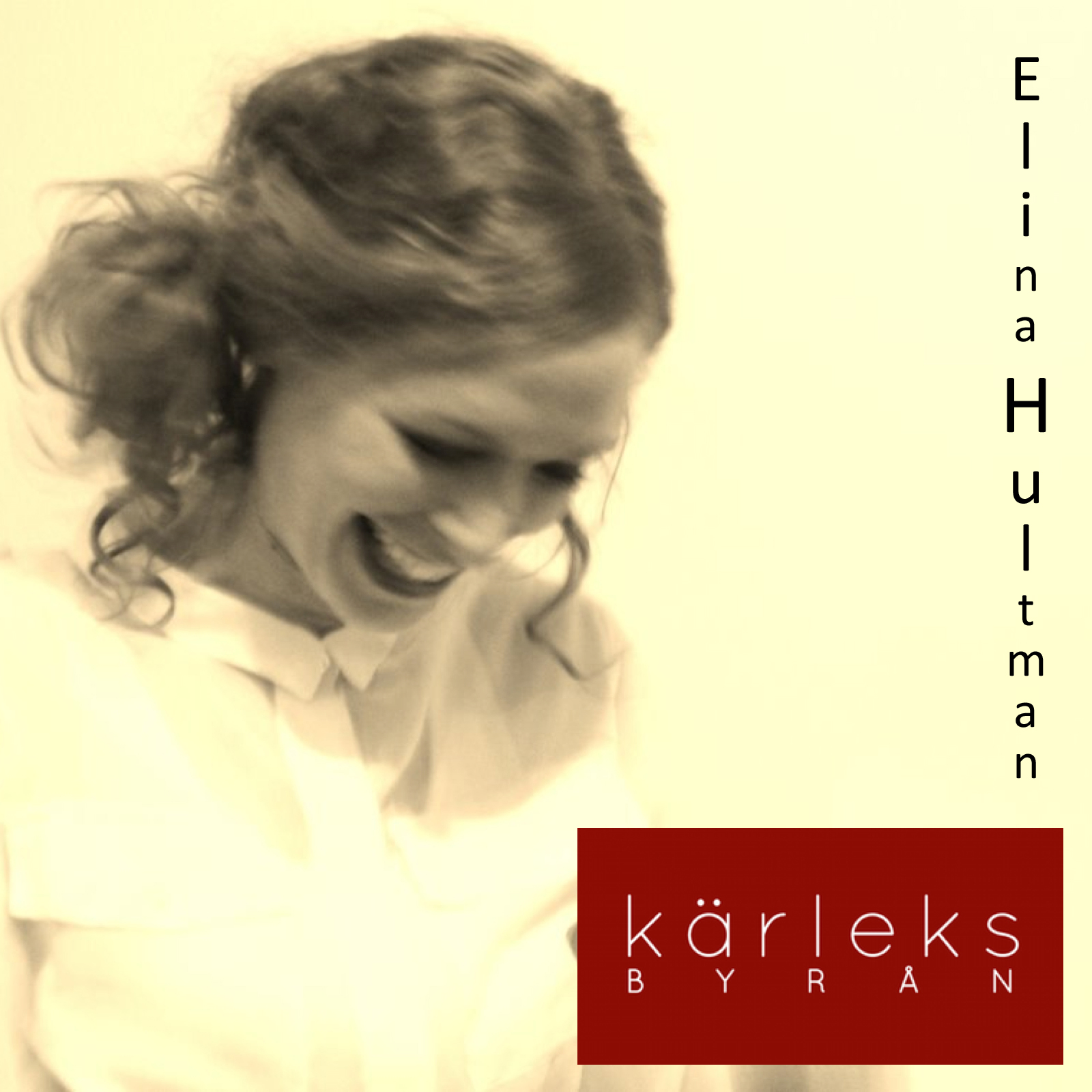 Omslagsbild för låten "Unga Hjärtan" med Elina Hultman och Kärleksbyrån